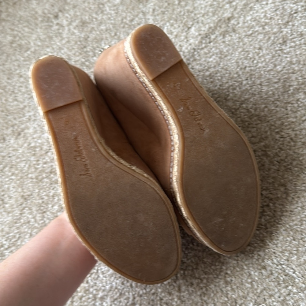 Sam Edelman Tan Wedge Sandals - Picture 4 of 5